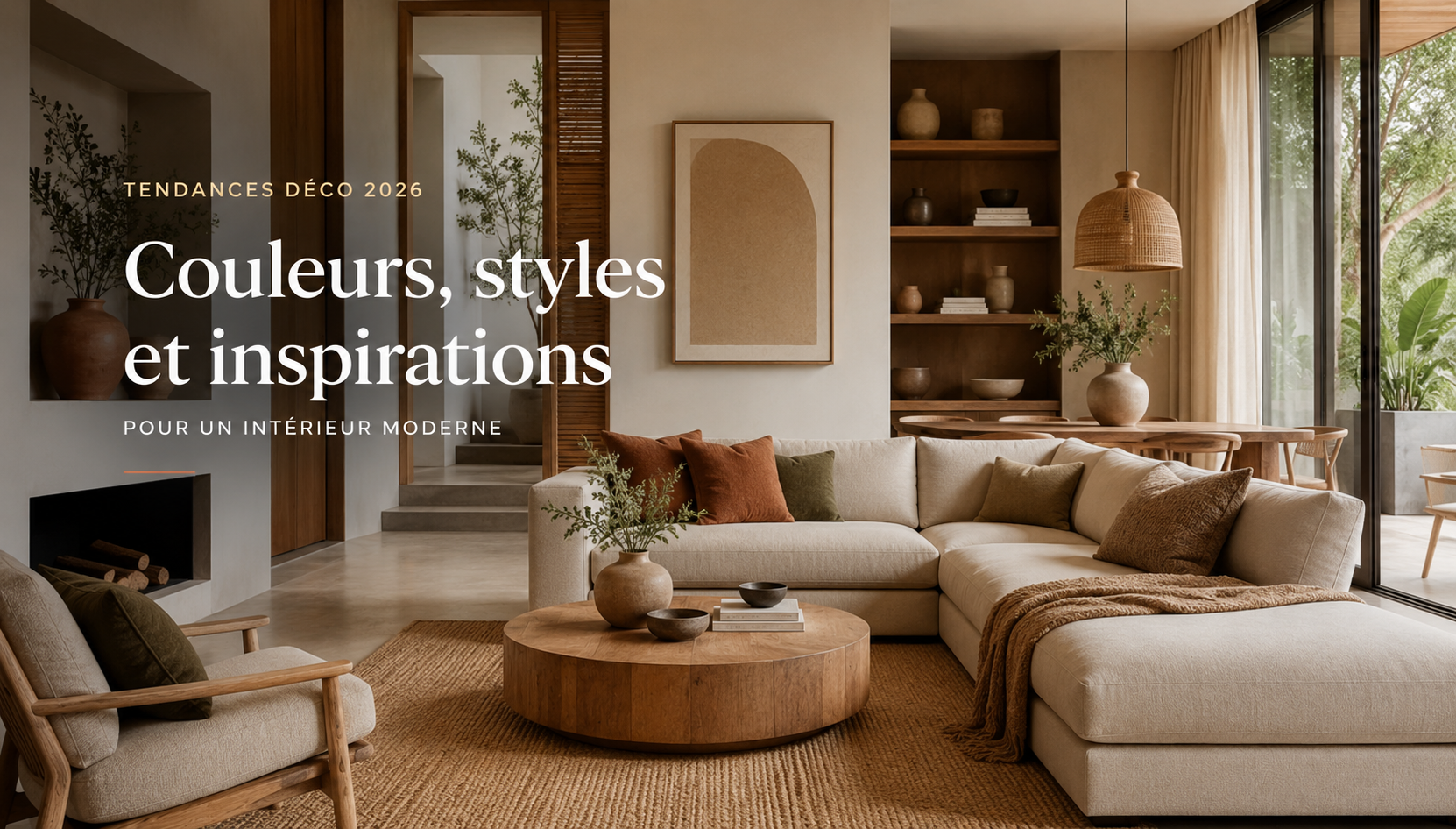 Les tendances déco 2026 : Couleurs, styles et inspirations pour un intérieur moderne DARINOVA