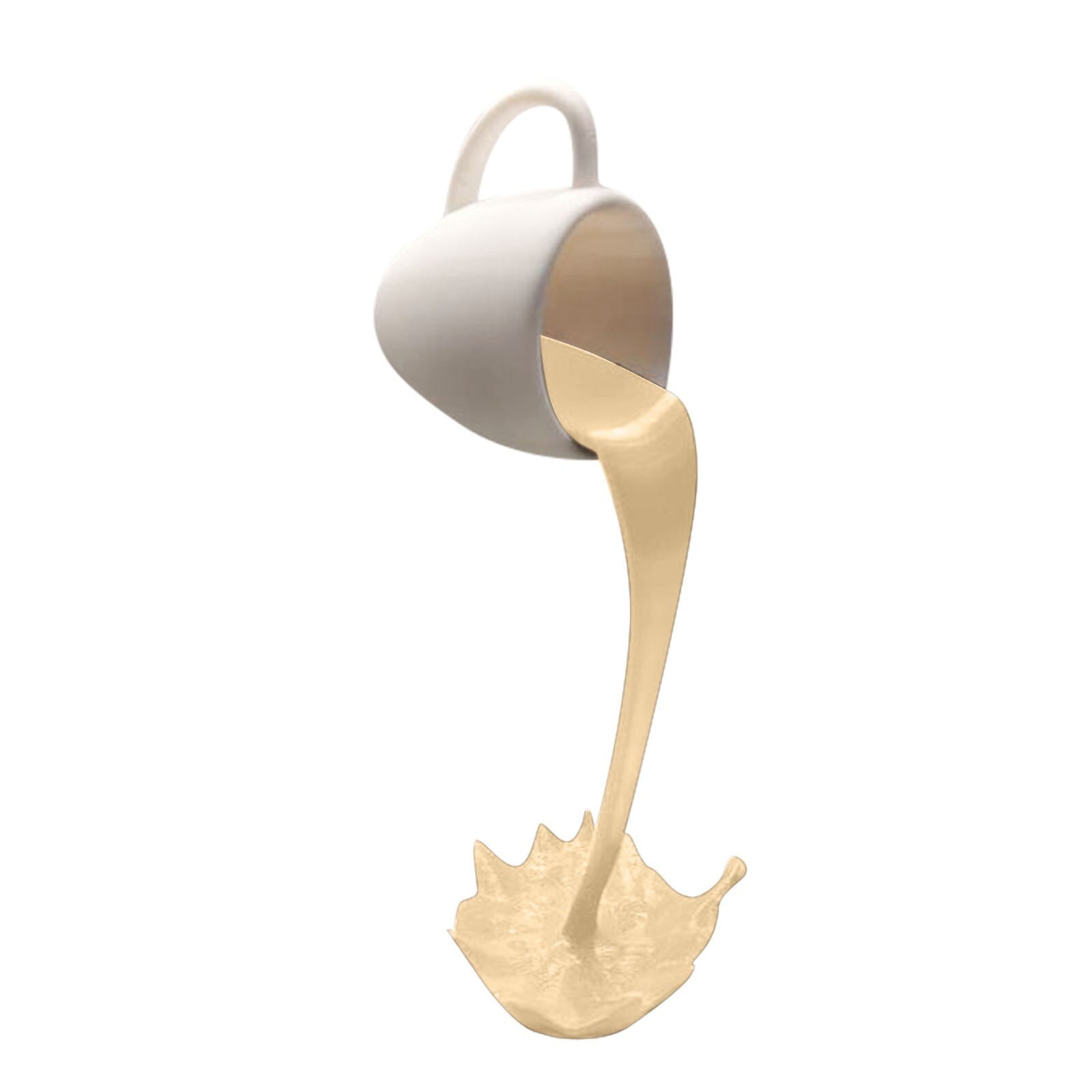 Tasse flottante olive brown — décoration design