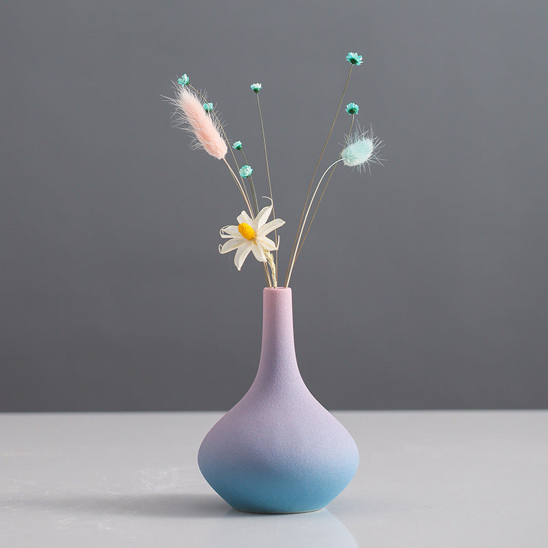 Vase dégradé coloré céramique — plusieurs variantes disponibles