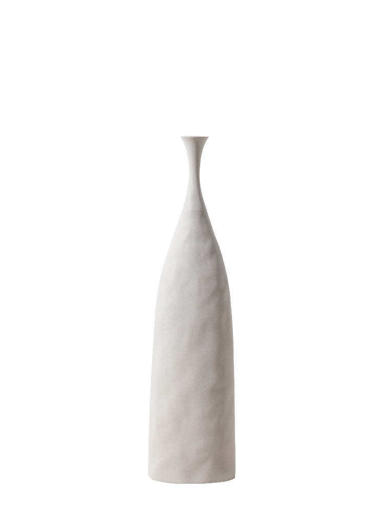 Vase céramique rouge vin — décoration maison nordique