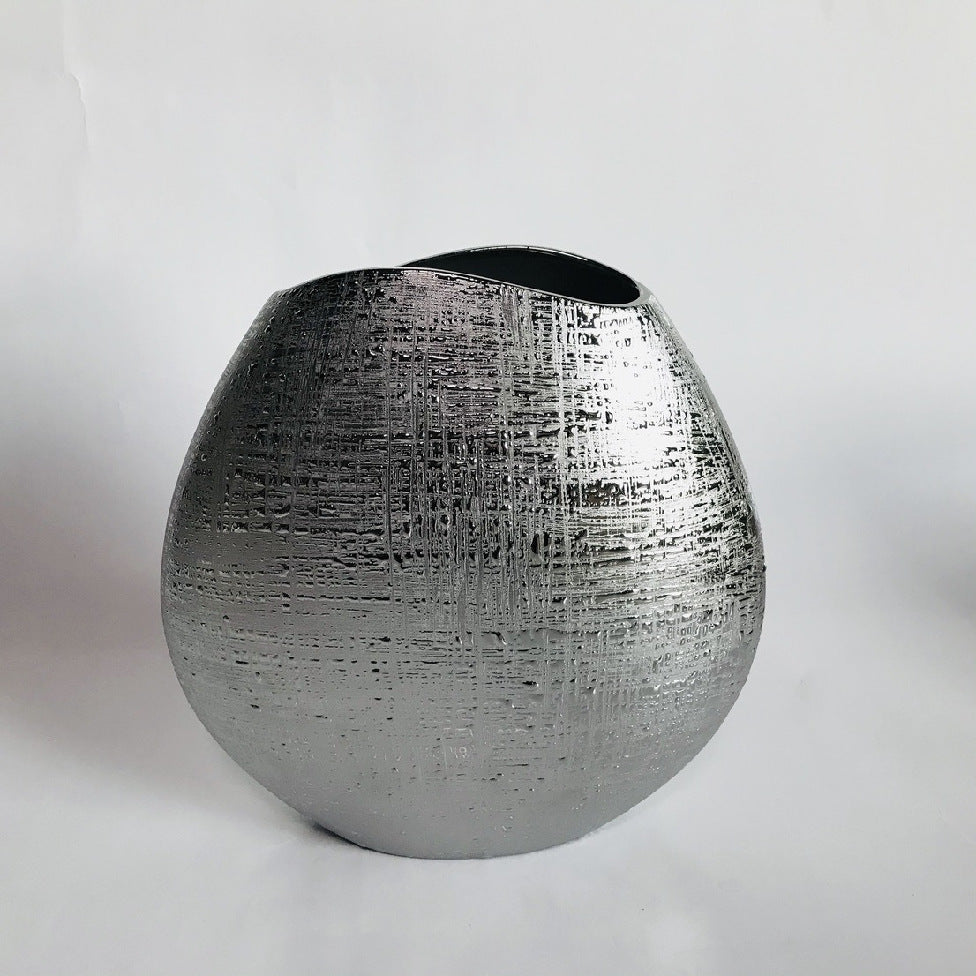 Vase boule céramique minimaliste — cadeau décoration