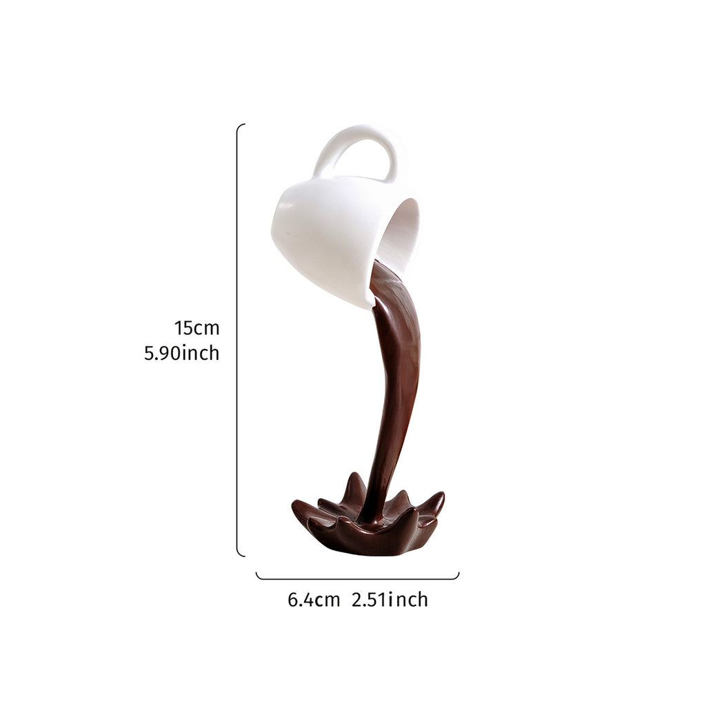 Tasse café illusion optique — vue d'ensemble collection