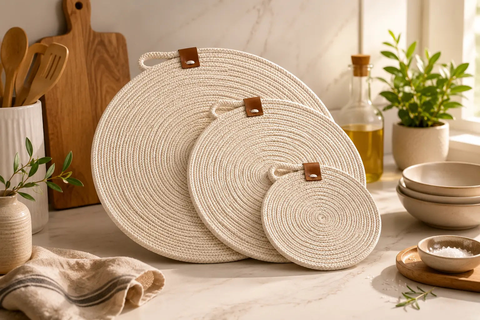Set de Sets de Table Tressés Premium – Collection Nature Élégance DARINOVA