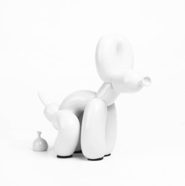 Balloon dog blanc édition spéciale — sculpture design