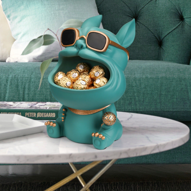 Vide-poche monstre lunettes — détail design humoristique
